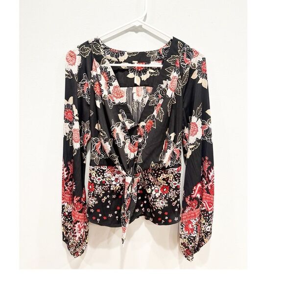 Free people run free floral blouse - Picture 3 of 5